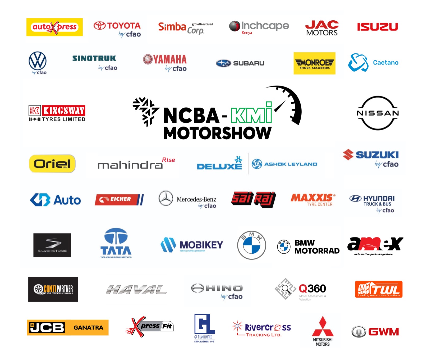 NCBA-KMI Motorshow Launch Brands